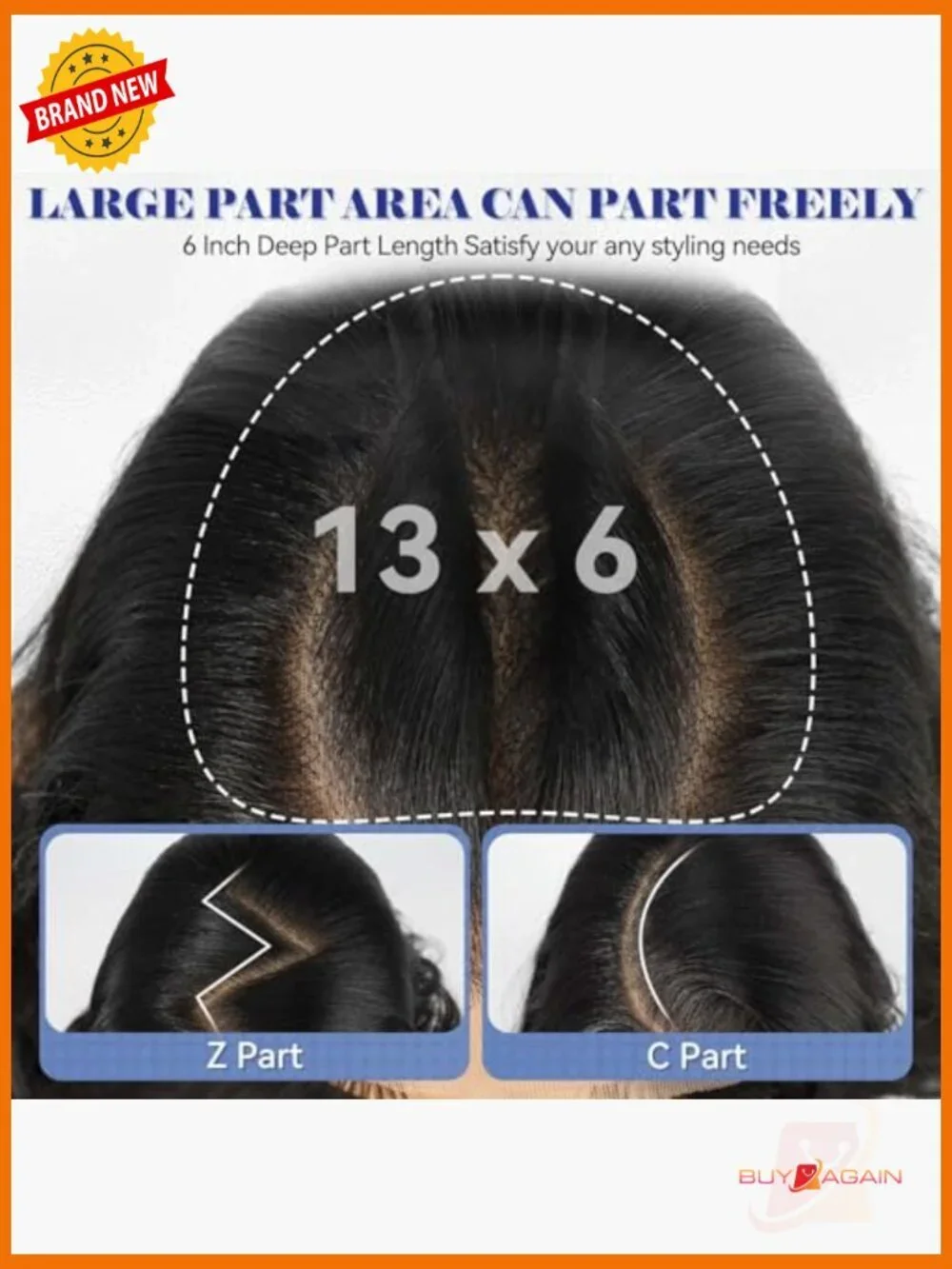 13x6 HD Synthetic Lace Front Wig 24 Inch Long Curly Layered